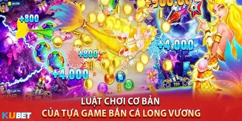 Luật chơi bắn cá và mức thưởng trong game