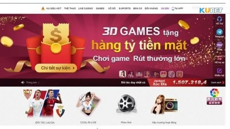 Nhà cái nổi tiếng, hoạt động uy tín